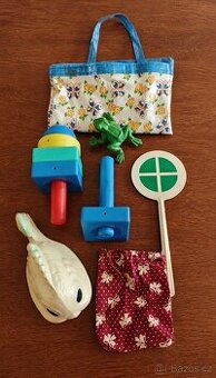 Retro set hraček a doplňků
