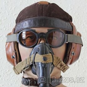 Luftwaffe WW 2 - dýchací / kyslíková maska pro piloty