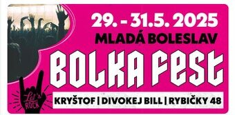 BOLKA FEST 2025 / Krásná Louka Mladá Boleslav / 29.-31.5 202