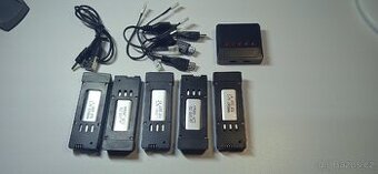 Nabíjecí baterie dron 3.7V 1800mAh 5 nabíj.hub