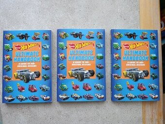 3x Kniha Hotwheels Ultimate Handbook AJ
