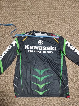 Motokrosový dres/tričko Kawasaki (nové)