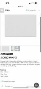 Zrcadlo Jika Cube 120cm