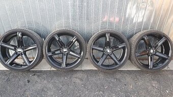Alu kola Audi R20 5x112 letní pneu 255/30 R20