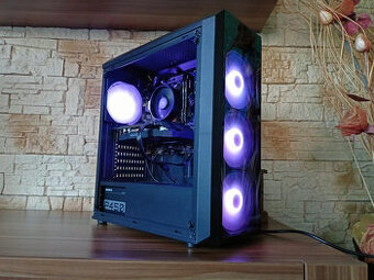🚀 HERNÍ PC RYZEN 5 4500, 16GB RAM, GTX 1660 SUPER, SSD 🚀