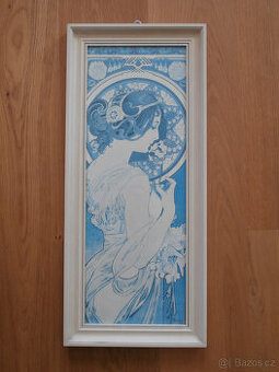 ALFONS MUCHA obraz, plakát PETRKLÍČ