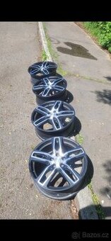 Audi A6 sada alu disků+pneu 225/45_R18