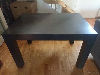 jídelní stůl 120x80x76, masiv, barva wenge