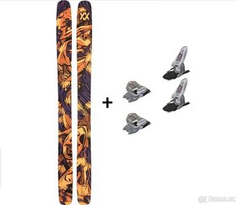 Freeride lyže Völkl revolt 121 s vázáním Marker Griffon 13