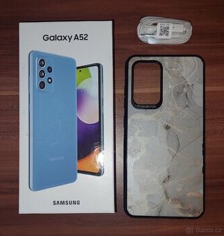 Samsung A52 + příslušenství