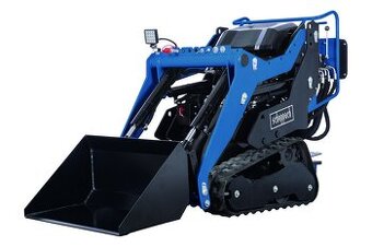 Pásový mini nakladač Scheppach MKL730 lopata+paletové vidle