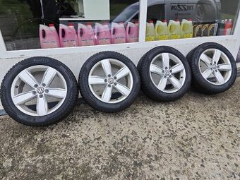 Alu VW Passat B8 5/112 r17 + 215/55 r17 zimní