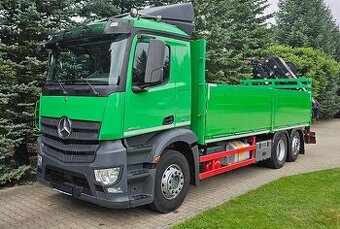 Mercedes-Benz 2545 6x2 - valník s hydraulickou rukou