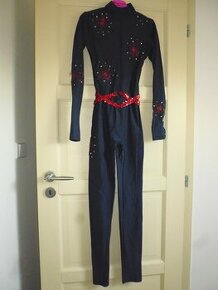 Závodní dres - kombinéza motiv Spider man, vel. 14 let