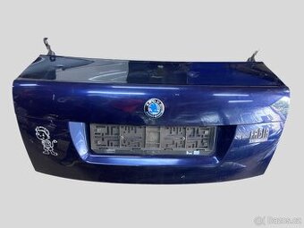 Zadní víko kufru Škoda Fabia I sedan modré 9460