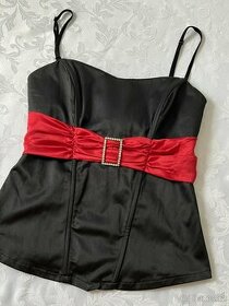 Be you - dáms. černý elegantní korzet – XS/S/M?