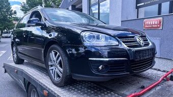 Vůz na náhradní díly VW Golf kombi 2009 BLS KHM LC9X
