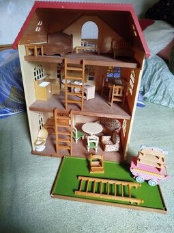 Velký domeček 40 cm+vybavení