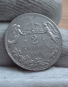 AG 2koruny RU 1912, 1913 KB Andělíčková