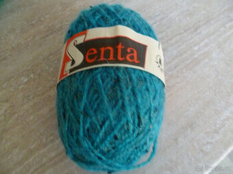 Nová vlna na pletení tyrkysová, česká výroba