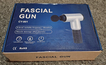 Masážní pistole, bezdrátová, 4 hlavy - ZÁNOVNÍ