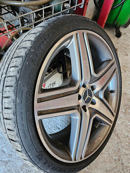 >>>>KRÁSNE alu 20" AMG disky MERCEDES 20x9j et46