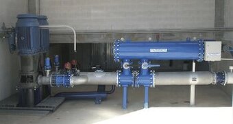 Sítový filtr na vodu - elektrický