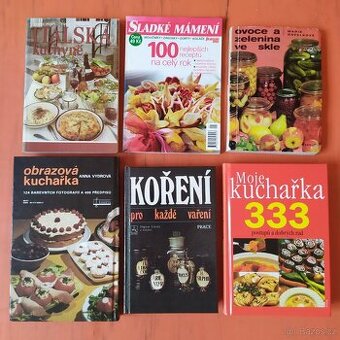 Kuchařky - velký výběr - 36 titulů