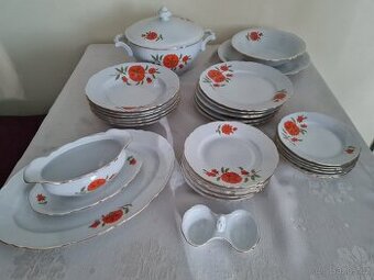 Porcelánové jídelní souprava T 54 Czechoslovakia