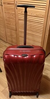 Samsonite C-lite Spinner 69 cm ,zánovní ,Chili červená
