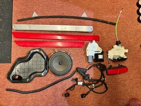 Náhradní díly pravé zadní dveře Audi A3 8P