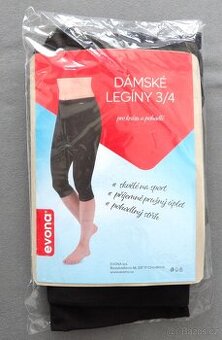 Dámské legíny Evona 3/4 - XXL