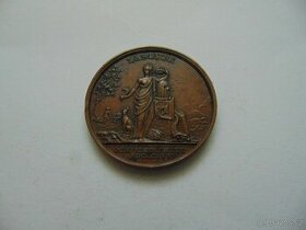 Ae Medaile - Hosp. spol. pro Moravu a Slezsko 1816 -ZÁSLUZE