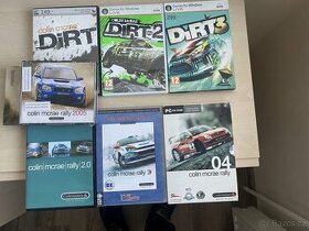 Série Colin McRae Rally 2, 3, 4, 2005 a Dirt 1, 2, 3