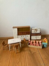 Dětská kuchyňka, dřevěné počítadlo - 1