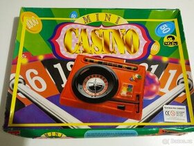 Retro dětská ruleta / casino