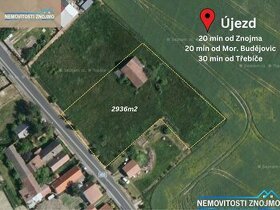 Prodej stavebního pozemku, 2936m2, Újezd nad Rokytnou, 20 mi - 1
