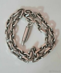 masivni stříbrný řetěz - 1