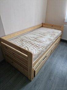 Rozkladaci postel Tomáš s výsuvným lůžkem - 1