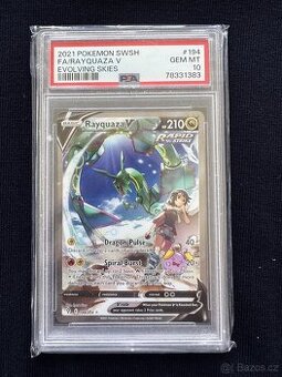 Pokemon - Rayquaza PSA 10 Evolving skies