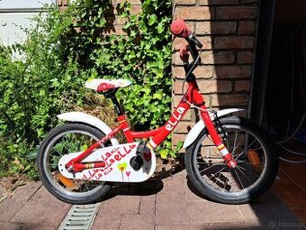 Dětské kolo DEMA ELLA 16", červené