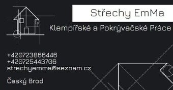 Klempířské a pokrývačské práce