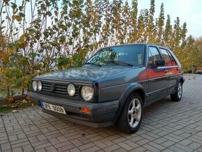 VW Golf 2; 1,6 TD,slušný, původní lak, šíbr; potřebuje péči - 1