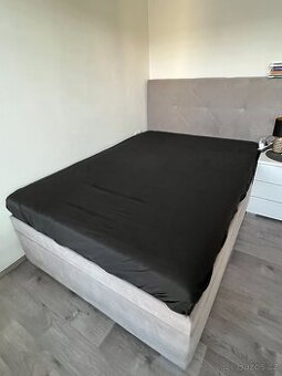 postel s uloznym prostorem 140x200 cm - 1
