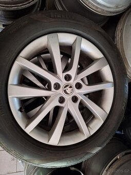 Prodám origo alu kola skoda kodiaq 5x112 r18 Elbrus