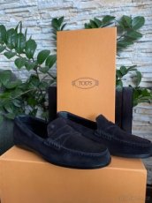 TOD'S semišové mokasíny - 1