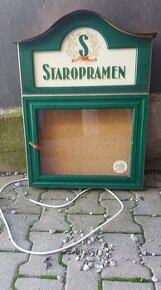 Světelná vitrína Staropramen - 1