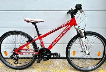 Dětské kolo SUPERIOR Racer 24 červené