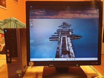 PC + monitor - Dell O790,Win11,8GB RAM,SSD - ČISTÁ INSTALACE