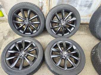 16"letní alu sada Vigo 5x100 origo Škoda Rapid Fabia 3 Polo